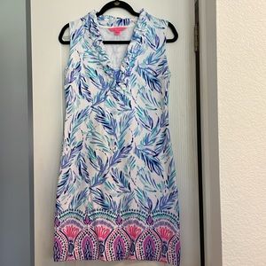 Lilly Pulitzer Tisbury dress S party palm beach cruise lunch stretchy